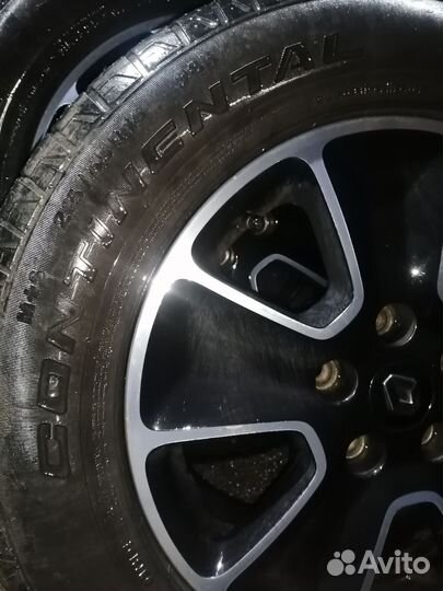 Колееса дастер, ниссан терано, в сборе, летние