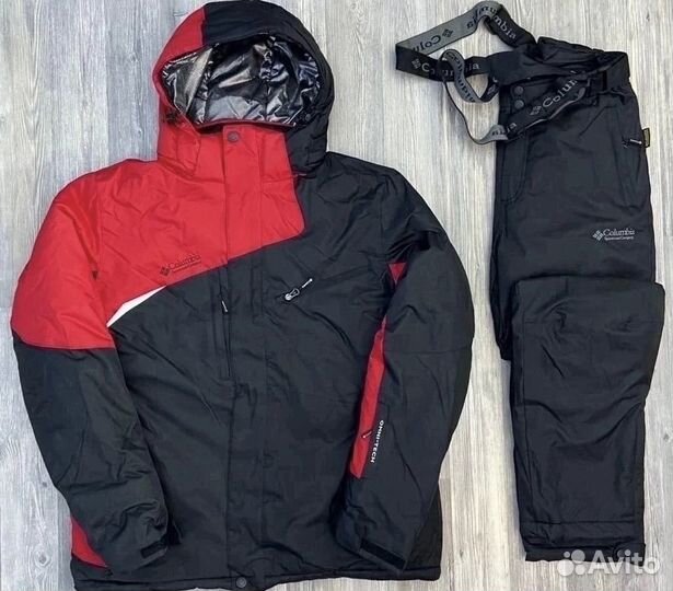 Костюм горнолыжный мужской куртка и штаны -30