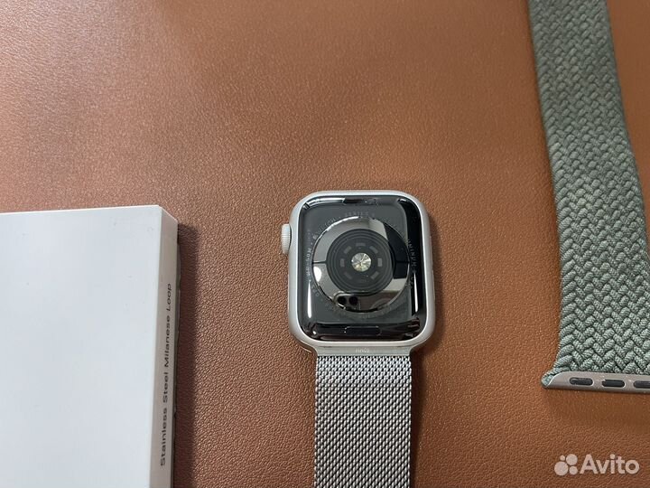 Часы apple watch 5 40 mm серебристый