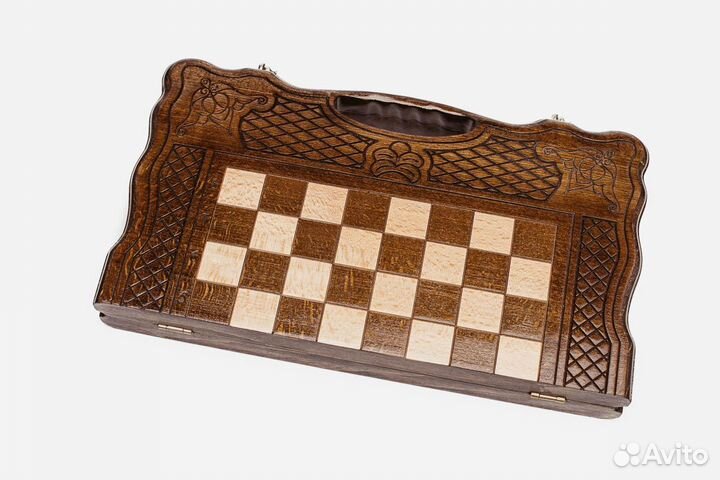 Маленькие нарды и шахматы 2в1