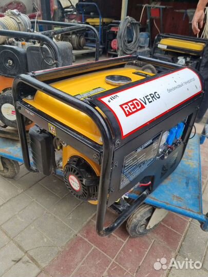 Бензиновый генератор redverg RD-G3900N