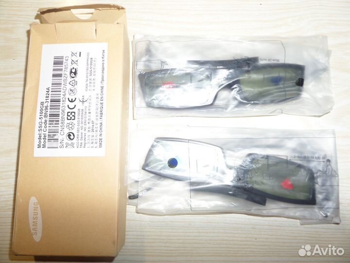 Очки 3D Samsung SSG-5100GB 2шт