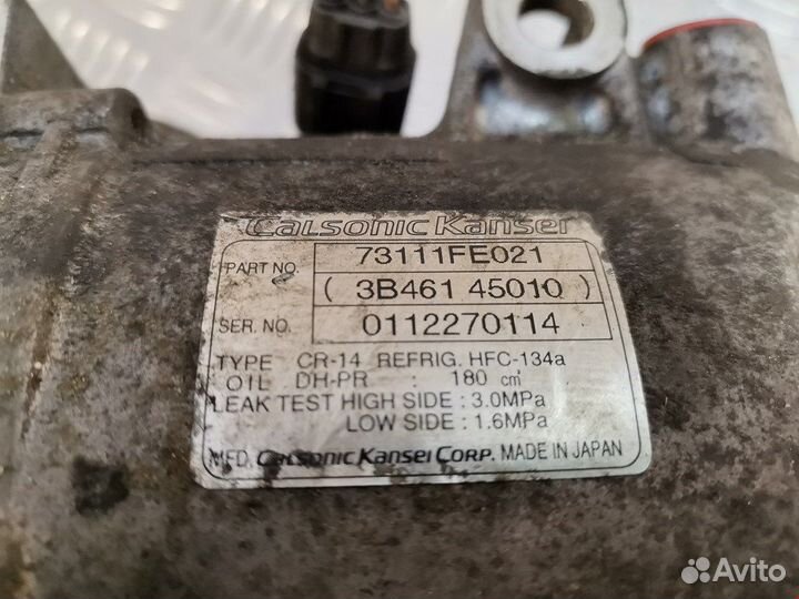 Компрессор для Subaru Impreza 2 (GD/GG)