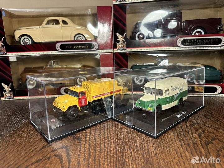 DIP 1:43: амур-531350 (2005), паз-661 (1956)