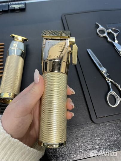 Машинка для стрижки babyliss pro, золото