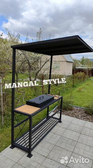 Мангал лофт