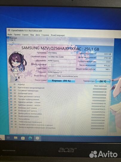 Почти Новый Игровой Ноутбук Acer 2022 GTA V Обзор