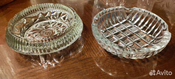 Хрустальные пепельницы СССР