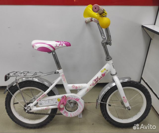 Велосипед детский для девочки 3-6лет