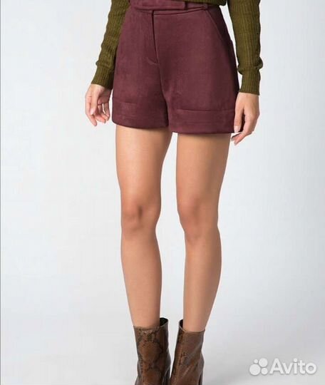 Шорты под замшу