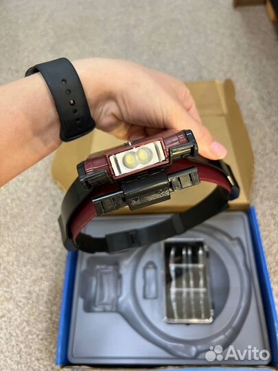 Лупа налобная новая