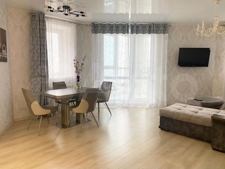 2-к. квартира, 54,5 м², 4/19 эт.