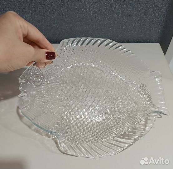 Селедочница блюдо Рыбы (набор из 2шт)