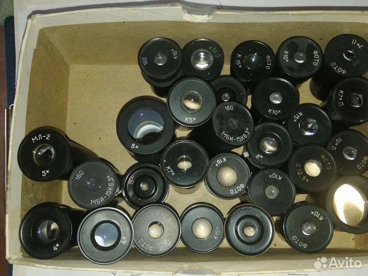 Окуляры для микроскопов ломо
