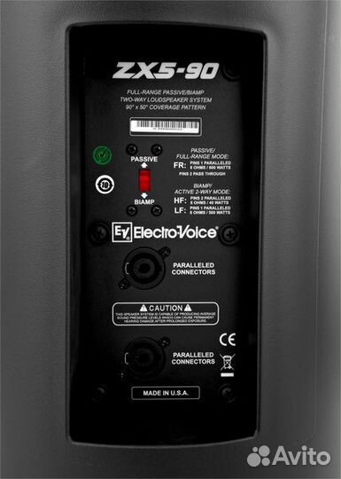 Акустика Electro-Voice ZX5-90B пассивная (Новая)