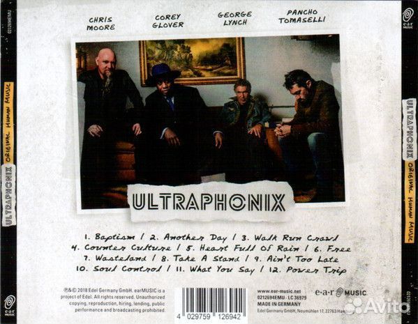 Ultraphonix - Original Human Music (digi.CD)