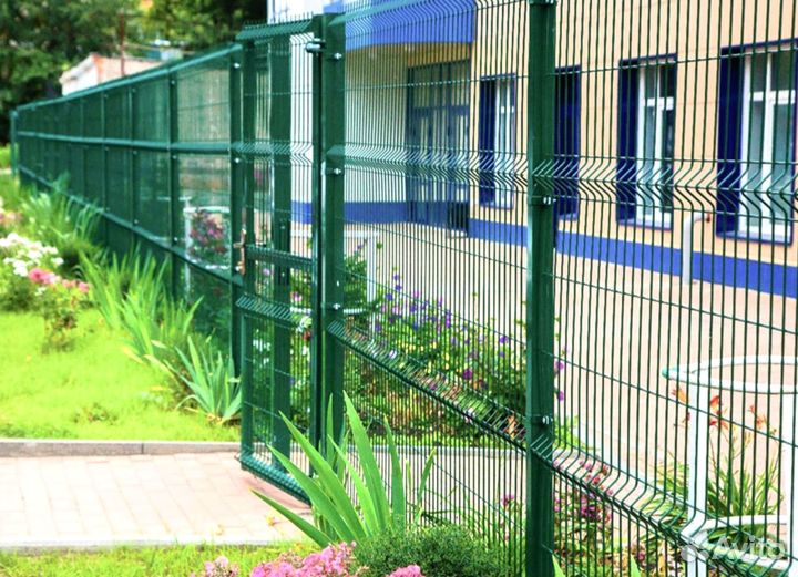 Забор из 3D сетки Под Ключ + Доставка