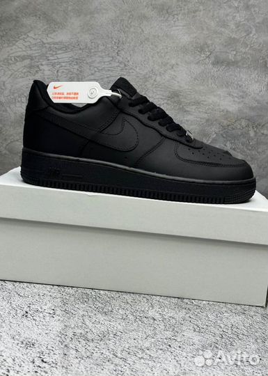 Кроссовки Nike Air Force 1 Supreme Black