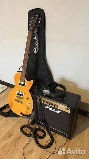 Epiphone Les Paul Special II & Marshall MG15