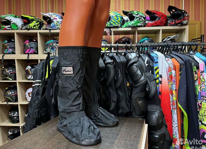 Мото бахилы защита от воды мото экип