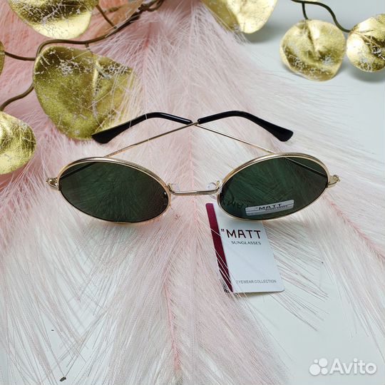 Круглые очки matt