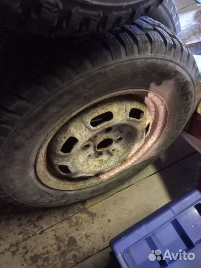 Зимние колеса r14 бу на москвич 2141
