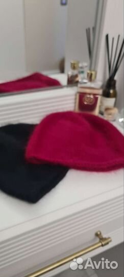 Шапка бини женская (пух норки)