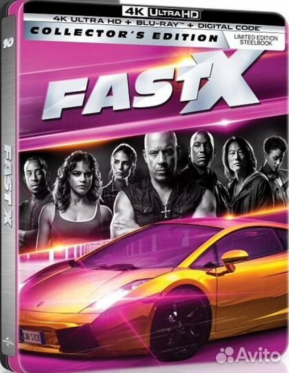 Fast X 4K Blu-ray