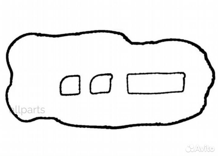 Прокладка клапанной крышки ford focus 2. 1.8, 2.0