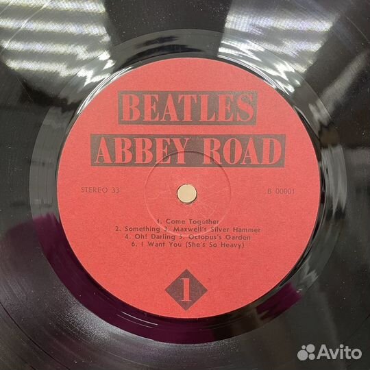 Виниловая пластинка рок Beatles Abbey Road Come