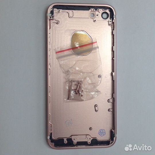 Корпус (крышка) iPhone 7 (розовый)