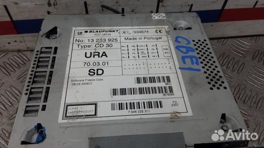 Магнитола opel combo C (GBE01I401)