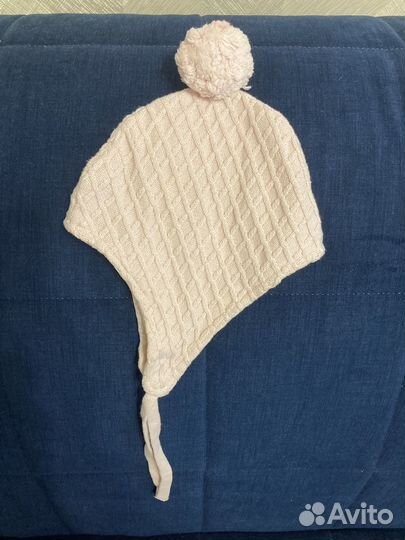Шапочка для девочки демисезонная