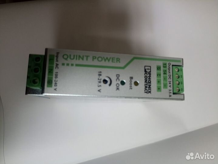 Блок питания quint-PS/1AC/24DC/3,5A (ord №2866747)