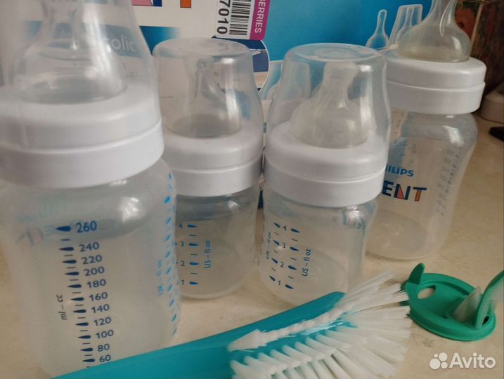 Бутылочки avent
