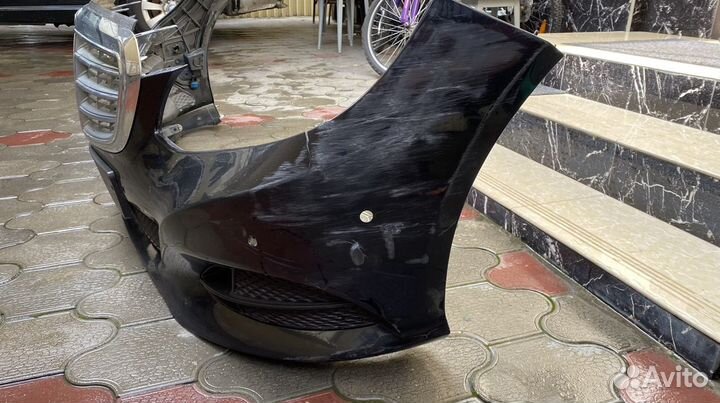 Переднии, заднии бампер и пороги Е212 рест