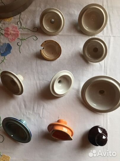 Крышки фарфор