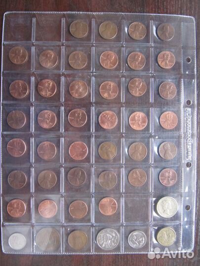 Монеты США, Англии, Канады, Австралии