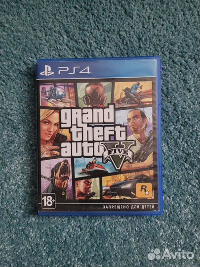 Grand Theft Auto V (GTA V) для PS4
