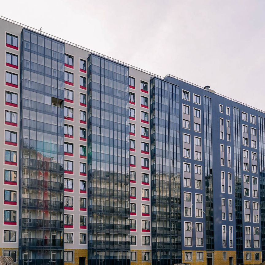 2-к. квартира, 54,7 м², 2/12 эт.