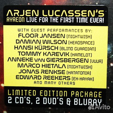 Ayreon / Best Of Ayreon Live (2CD+2DVD+Blu-Ray)