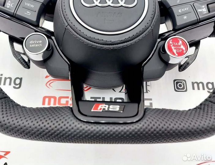 Руль Audi RS с подушкой Ауди TT 8S ttrs тт 2015+