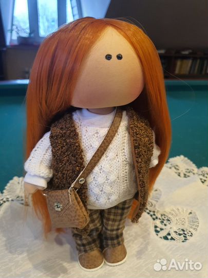 Кукла в шубке