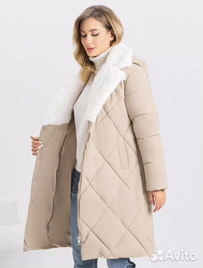 Пуховик зимний женский