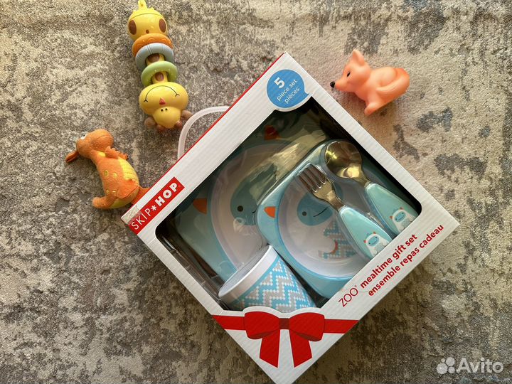 Набор посуды Skip Hop новый