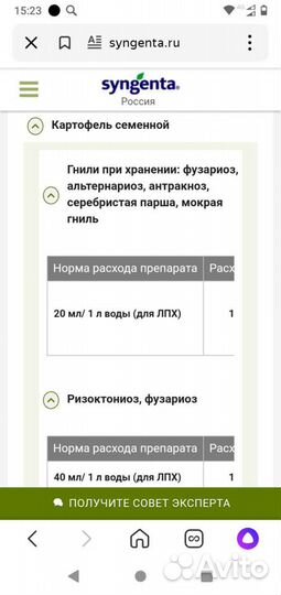 Протравители Протект, Табу