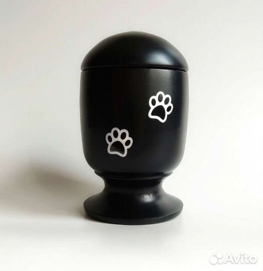 Урна после кремации животных