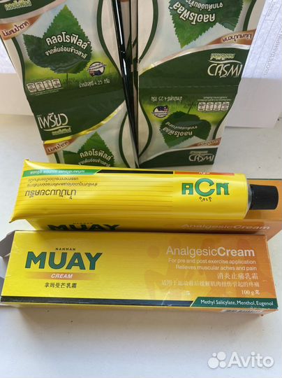 Мазь и масло Muay Thai