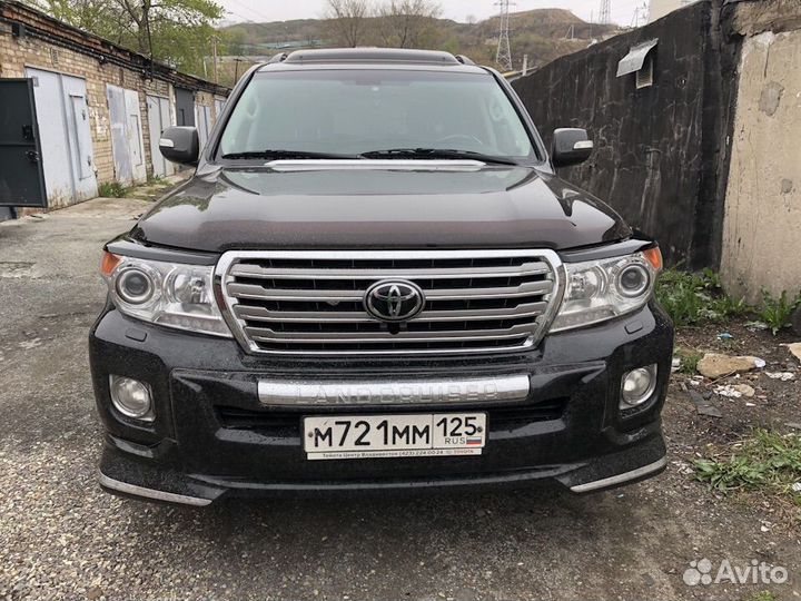 Land Cruiser 200 2012-2015 Реснички на фары G4BW3