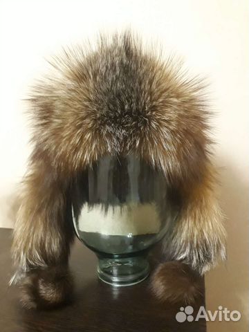 Шапка с ушками женская